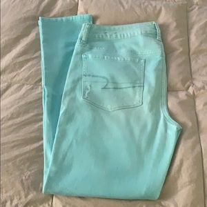American Eagle 14 long Super stretch jegging